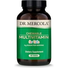 Dr. Mercola Chewable Multivitamin for kids | 30 Servings | 60 Tablets