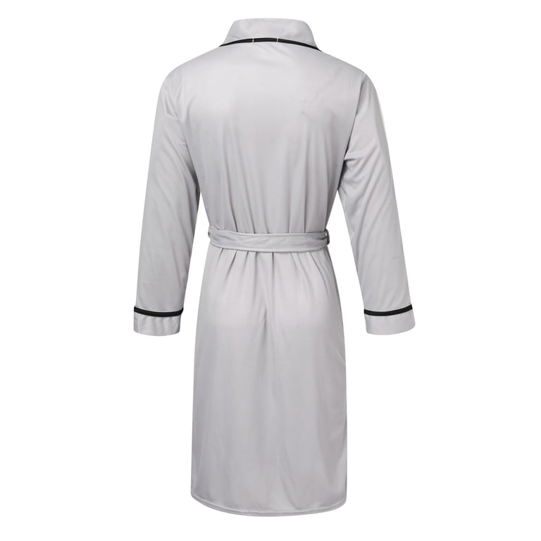 Men Pajama Spring And Summer Cotton Bathrobe Bathrobe Bathrobe Bathrobe  Spring And Autumn Bathrobe Home Wear for Men - Walmart.com