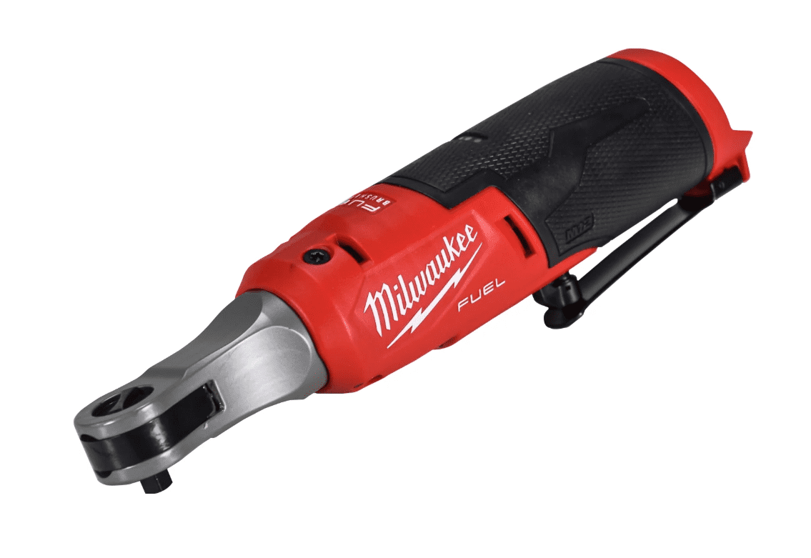 Milwaukee 2566-22 M12 FUEL 1/4" High Speed Ratchet Kit – Cordless, Compact, Brushless Motor, with (2) 12V REDLITHIUM Batteries, Charger, and Carrying Case