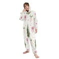 thumbnail image 5 of Soft Big Kids Onesie Pajamas Cozy Loose-Fit Jumpsuits for kids with Pockets for Christmas Lounge & Play Champagne Glasses and Christmas Tree, 5 of 8