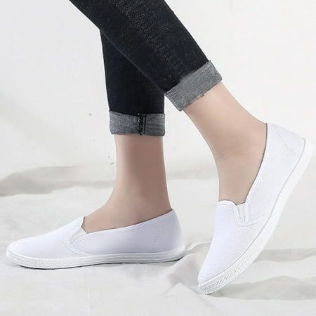 

Yinguo Ladies Comfortable Shoes Fashion Casual Versatile Flat Casual Women s Canvas Women s Casual Shoes