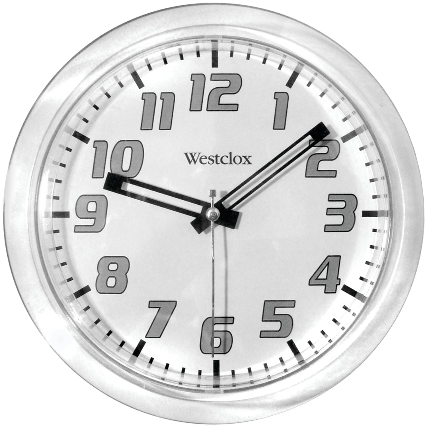 Blue WESTCLOX 32004BL 7.75" Translucent Wall Clock New!!! 