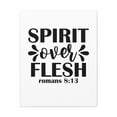 thumbnail image 4 of Scripture Walls Romans 8:13 Spirit Over Flesh Bible Verse Canvas Christian Wall Art Ready to Hang Unframed, 4 of 13
