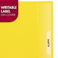 thumbnail image 2 of Mead Spiral Notebook, 3 Subject, Wide Ruled, 8 1/2" x 11", Yellow (930032FC-WMT), 2 of 6