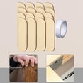 thumbnail image 3 of Kit de reparación de bisagras para gabinetes de cocina, regalo con cinta adhesiva de doble cara, kit de reparación de madera 16 piezas, 3 of 8