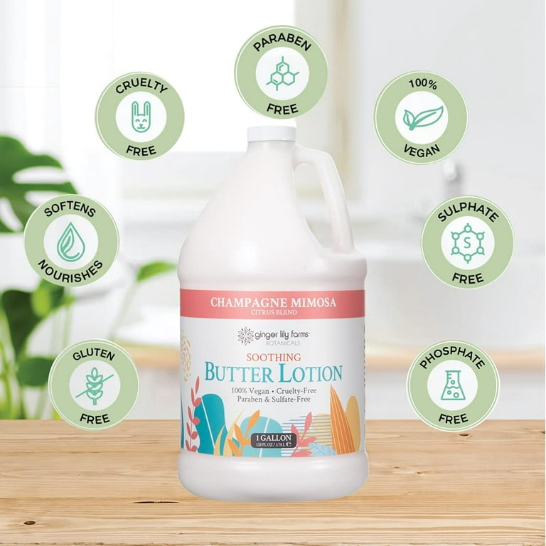 Ginger Lily Farms Botanicals All Purpose Liquid Hand Soap Refill, Fragrance Free, 100% Vegan & Cruelty Free, 1 Gallon
