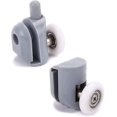 thumbnail image 1 of Rodillos para puerta de ducha CARBONLIKE, 8 piezas, rodillos para puerta de ducha, rodillo para puerta de ducha deslizante, rodillos para cabina de ducha para baño, puerta de ducha de 25mm, 1 of 2