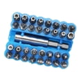 thumbnail image 1 of de puntas de destornillador de material acero de aleación de cromo vanadio de 33 piezas, herramientas de mano para reparación de dispositivos electrónico Sharpla Broca para destornillador de cabeza, 1 of 8