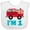 AA-White, variant on Inktastic 1st Birthday Fire Truck Boys or Girls Baby Bib