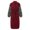 Wine, variant on Vedolay Women's Winter Warm Coats Winter Coats Mid-Length Hooded Outwear Jackets Casual Outcoats Watermelon Red,L