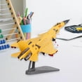 thumbnail image 6 of Kokiya 1/100 Scale Aircraft Model Display Ornaments Toy Simulation Airplane Diecast yellow, 6 of 9
