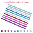 thumbnail image 4 of RUNROTOO 1040pcs Star Making Paper Glitter Paper for Craft Enthusiasts Assorted Color Shimmering Design for Birthdays, 4 of 8