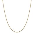thumbnail image 1 of Leslie's 14K 1.7 mm Flat Cable Chain (Weight: 3 Grams, Length: 16 Inches), 1 of 4