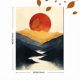 thumbnail image 3 of Qisvanset Framed Canvas Wall Art 12x16 Inch Lord's Prayer Minimal Illustration Bible Art, 3 of 5