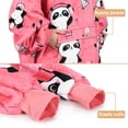 thumbnail image 3 of Sudadera con capucha y forro sherpa con estampado de panda de Cataluña, 3 of 7