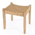 thumbnail image 2 of Taburete Butler Specialty Company Garner de yute tejido natural, 2 of 9