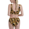 thumbnail image 5 of High Waisted Bikini Sets For Women, Sea Shells Swimsuits Tummy Control, Two Pieces Bathing Suit, 5 of 8