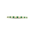thumbnail image 2 of 10kt Yellow Gold Womens Princess Emerald Diamond Alternating Stackable Band Ring 1/3 Cttw, 2 of 4