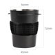 thumbnail image 5 of Pieza de alimentador antideslizante para vaso dosificador de acero inoxidable duradero universal de 58 mm y 120 ml Negro, 5 of 5