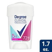 2X - Degree 72 Hr Clinical Protection 5-in-1 Antiperspirant Deodorant 1.7 oz