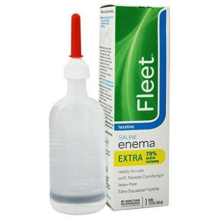 6 Pack - Fleet Extra Cleansing - Relief Enema 7.80oz Each