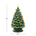 thumbnail image 4 of Mr. Christmas 24 in. Nostalgic Ceramic Tree - Green, 4 of 7