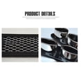 thumbnail image 4 of relayinert 2X Auto Car TailGrid ulation Vent Double Tube Exhaust ABS Exterior Set M, 4 of 6