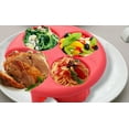thumbnail image 1 of 1 Pack Portion Control Plate Meal Measure Weight Loss Diet Plan, 1 of 7