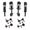 thumbnail image 1 of Transit Auto Front Rear Complete suspension Strut & TOR sway Bar Link Kit (8Pc) for Car 2009-2013 Subaru Forester Excludes Turbocharged - Left Right Side (Driver Passenger) KSS-107809, 1 of 2