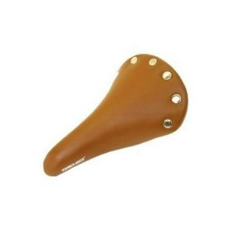 DUO Bicycle Parts 57VL1221BR Road Bike Saddle With Rivetes Brown