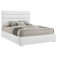thumbnail image 3 of Felicity 53-inch Upholstered California King Bed White, 3 of 9