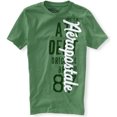 thumbnail image 1 of Aeropostale Hombre Puff Paint Original Graphic Camiseta, Verde, XX-Large, 1 of 1