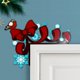 thumbnail image 1 of Ganfancp Lazo de Navidad Puerta Esquina Pared Decoración Regalo de Navidad Acrílico Puerta Esquina Pequeño Colgante Ofertas Flash Liquidación Colgante de Esquina de Puerta*1, 1 of 6