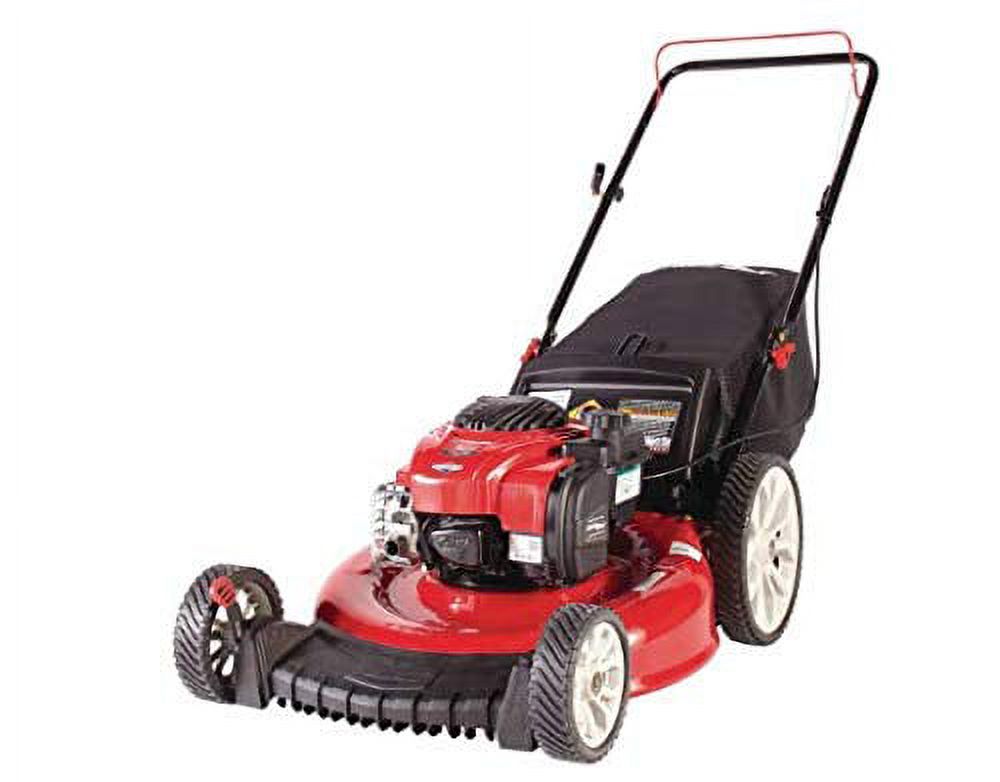 Restored Premium Troy-Bilt TB110 Walk Behind Push Mower 21 in. with 2-in-1 Cutting Triaction Cutting System [Refurbished] (Refurbished) - image 2 of 6