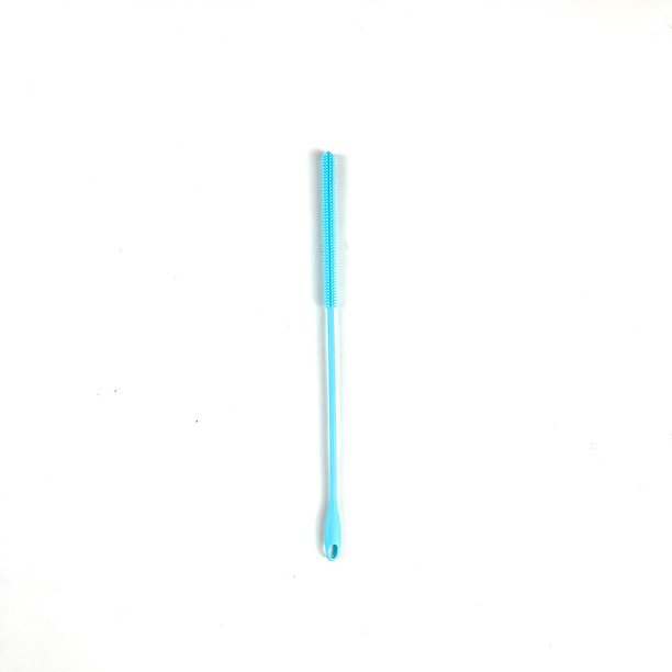 Cepillo de paja de silicona de grado alimenticio, cepillo de pezón de cerdas de alta densidad, cepillo de tubo de ensayo de silicona de limpieza al por mayor transfronterizo