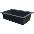 thumbnail image 4 of Transolid 33" x 22" Top Mount Radius Granite Kitchen Sink, Available in Various Colors, 4 of 4