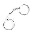 thumbnail image 2 of Accessoires d'Outil de Cheval, Acier Inoxydable Dee Bit Anneau en Acier Inoxydable Snaffle Tout Usage Anneau Bit Précision Machinée, 2 of 7