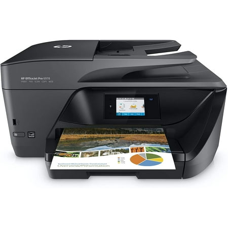 HP OfficeJet Pro 6978 AIO Inkjet Color Wireless Printer with Mobile, Two-Sided Printing and Scan, Instant Ink Ready (T0F29A)