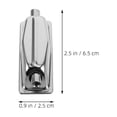 thumbnail image 2 of HAMPPLIES 8Pcs Precision Electroplated Bass Drum Lugs with Dual Hole Design for Quick Installation, 2 of 8