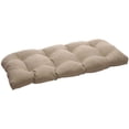 thumbnail image 7 of Pillow Perfect Wicker Loveseat Outdoor Seat Cushion - 44L x 19W x 5H in., 7 of 7
