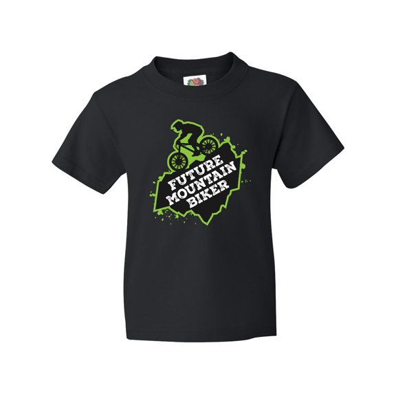 Inktastic Mountain Biking Future Mountain Biker Youth T-Shirt