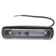thumbnail image 3 of Luz LED de seguridad para montacargas, de aleación de aluminio, roja, de 12 a 80 V CC, luz de zona lateral para almacenes de camiones y sitios de construcción, 3 of 15