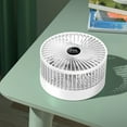 Desk and Table Fan,Foldable Fan Portable Travel Fans Battery Operated