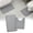 Gray, variant on Hengbo 2 Pcs Memory Foam Bathroom Rug Set with U-Shaped Contour Toilet Mat for Extra Absorbent Bathroom Floor Navy Blue
