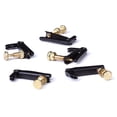 thumbnail image 2 of Sintonizador Fino de 5 Cuerdas Hugo para Violin 3/4 4/4 Metal Negro Hugo Ajustador de cuerdas de violín Fun Tuners Set de 5 3/4 4/4 Violin Black, 2 of 7