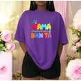 thumbnail image 3 of Camiseta La Mamá Más Bonita Día De Las Madres, regalo del Día de la Madre de la hija, camiseta para mamá Color Morado Talla Mediana Marca Emil SaEs, 3 of 4