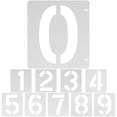 thumbnail image 3 of 10 Sheets Numbers Stencils for Painting Plastic Painting Stencils Farmhouse Stencil Number Templates, 3 of 4