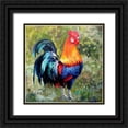 thumbnail image 1 of Pautov, Igor 12x12 Black Ornate Wood Framed with Double Matting Museum Art Print Titled - Handsome, 1 of 4