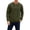 Army Green, variant on Mens Henley Sweater Fall Winter Solid Color Long Sleeve Button Down Corduroy Knitted Tshirts Casual Comfortable Knit Pullover Sweaters Brown XXL