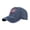 Blue, variant on XMMSWDLA Unisex Embroidered Usa Baseball Cap American Patriotic Hat Cotton Washed Mesh Trucker Hat for Women Men Hat for Men